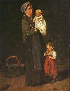 Mother and Child  ddf, Mihaly Munkacsy